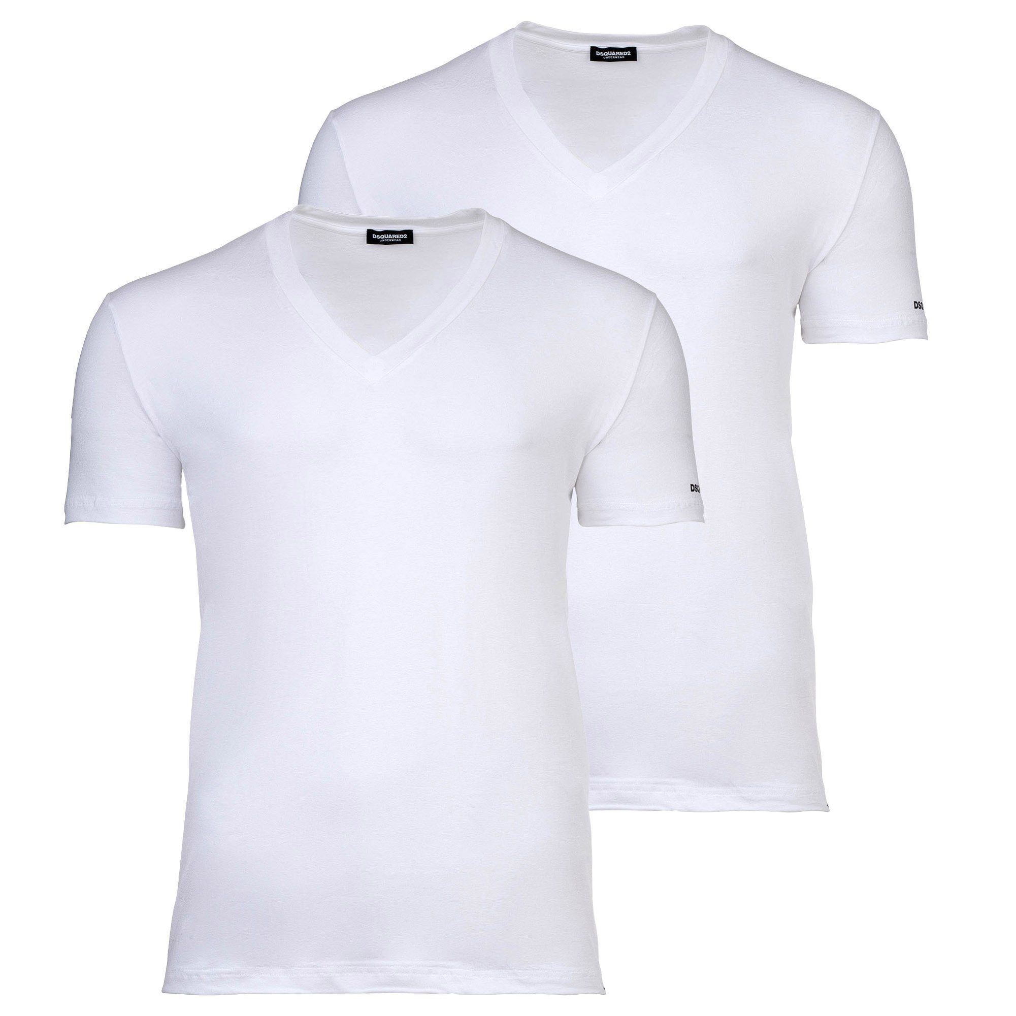 T-Shirt Herren T-Shirt 2er Pack Baumwolle