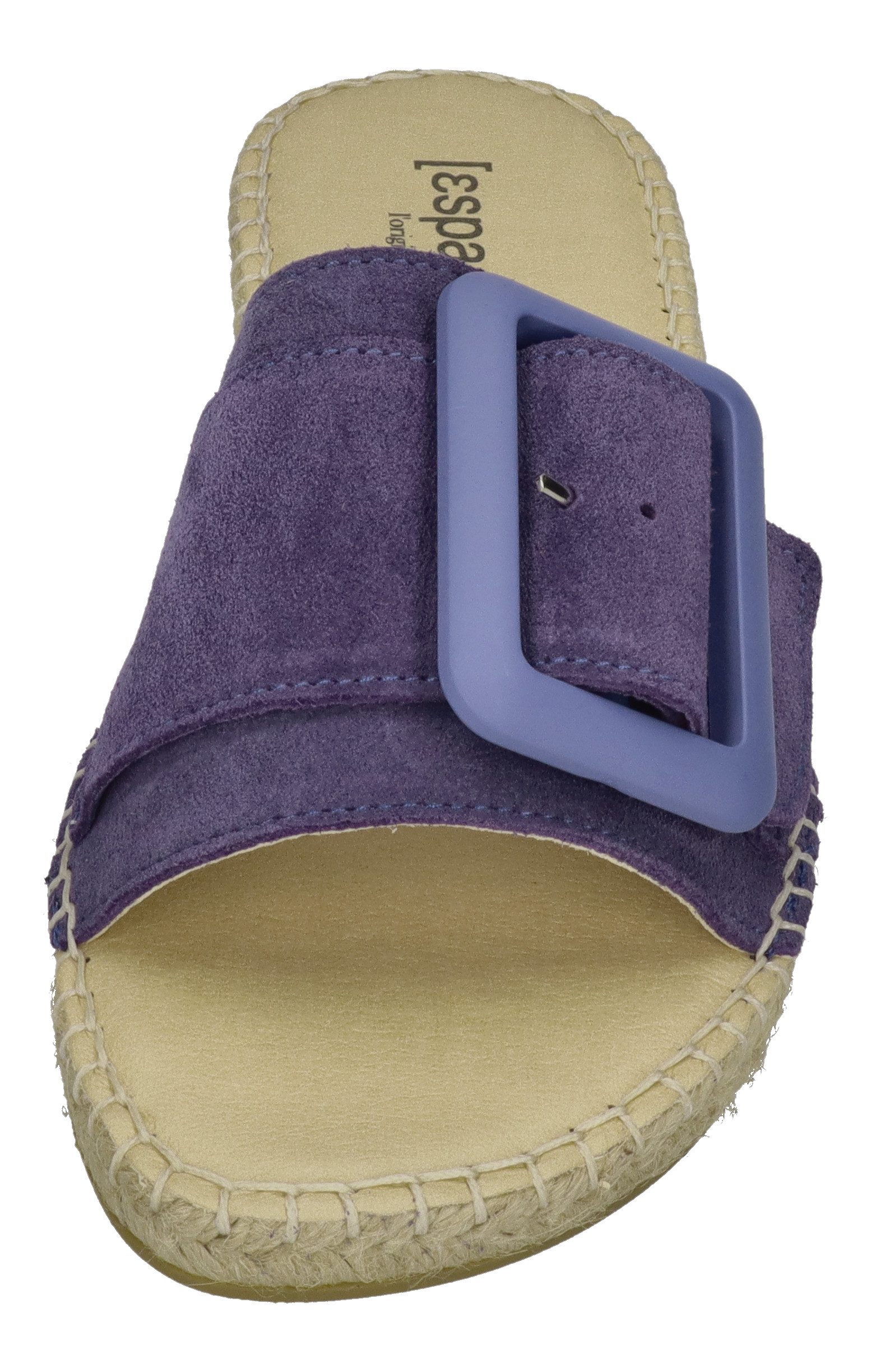 espadrij l´originale BELFORT MONO Pantolette dusty blue