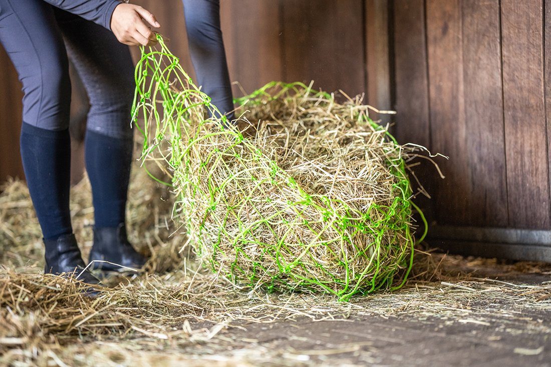Equinate Heunetz Heunetz Balenet mit Aufhängeringen engmaschig