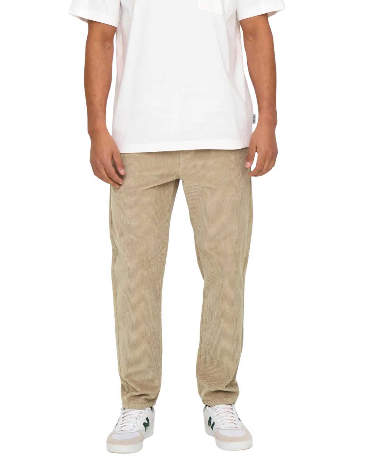 ONLY & SONS Cordhose Tapered Fit mit Kordelzug günstig online kaufen