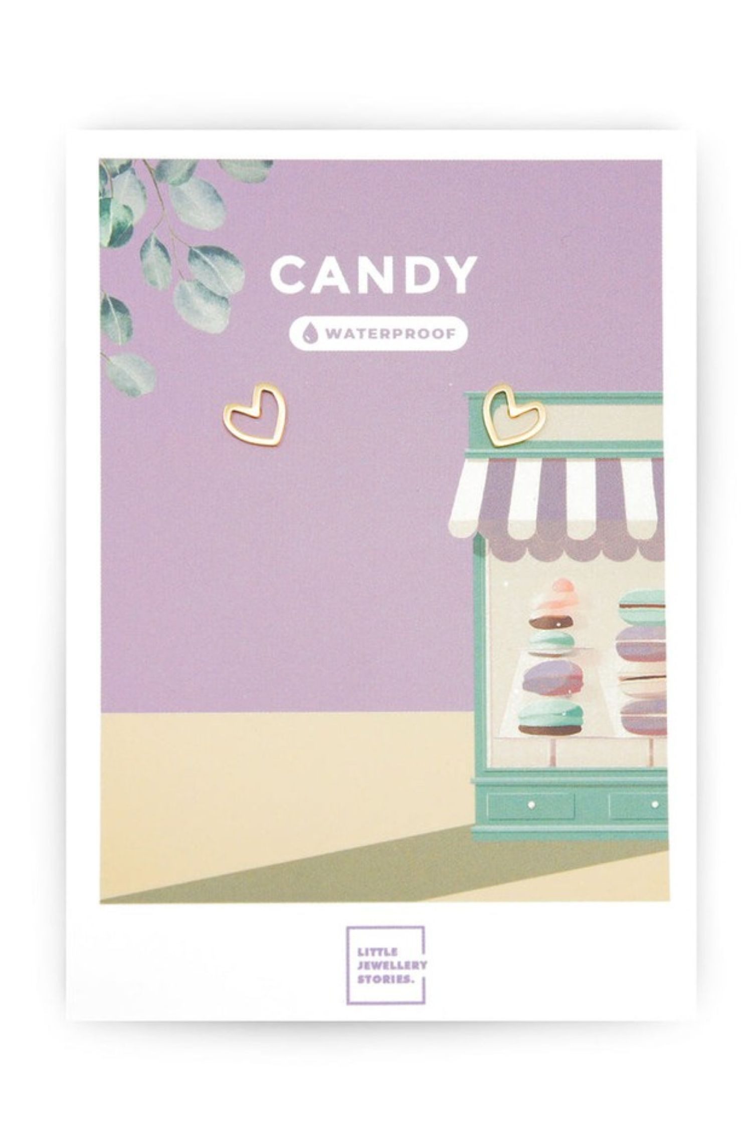 LITTLE JEWELLERY STORIES Paar Ohrstecker Earring CANDY