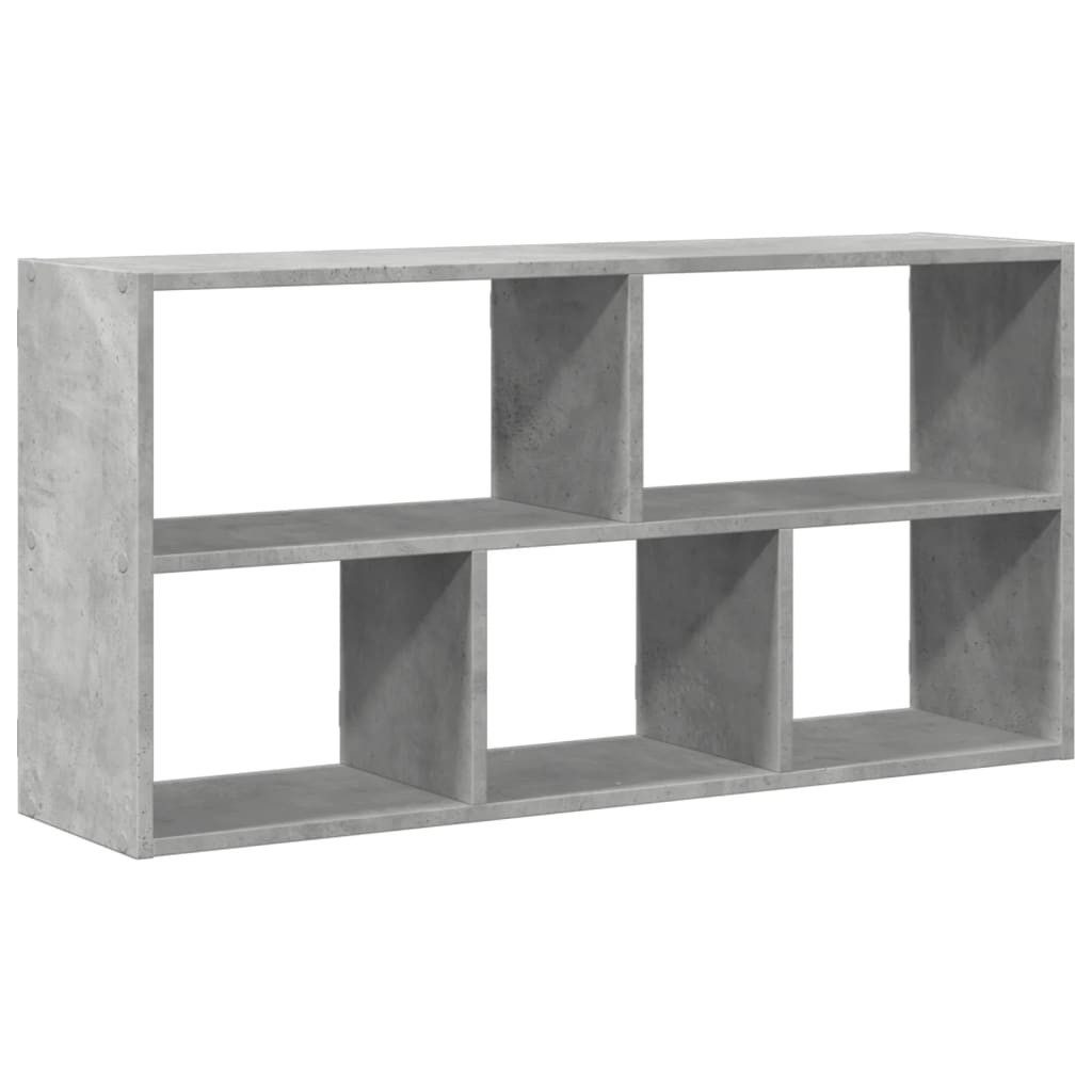vidaXL Regal Wandregal Betongrau 100x25x50 cm günstig online kaufen