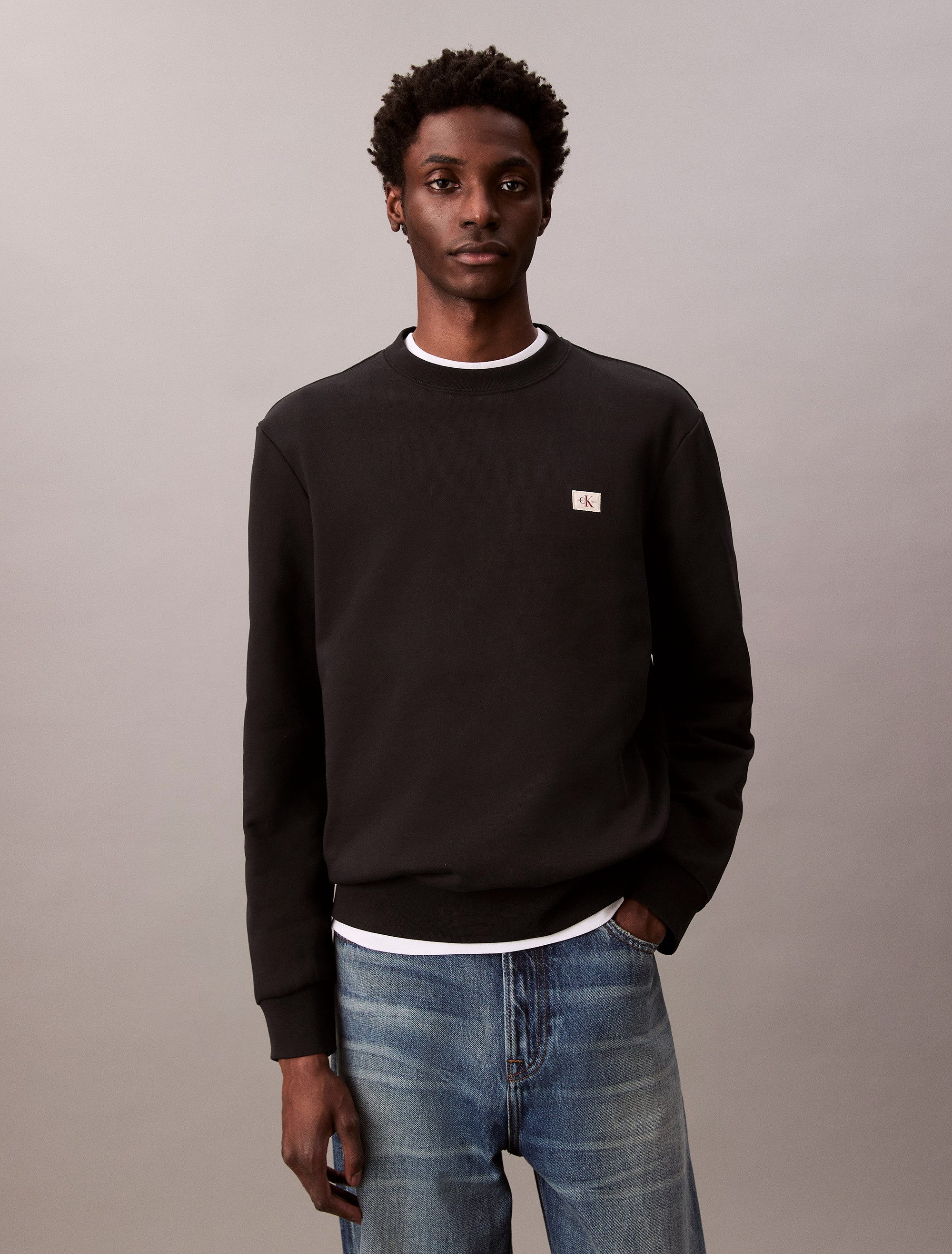 Calvin Klein Jeans Sweatshirt 400GSM TRRY günstig online kaufen
