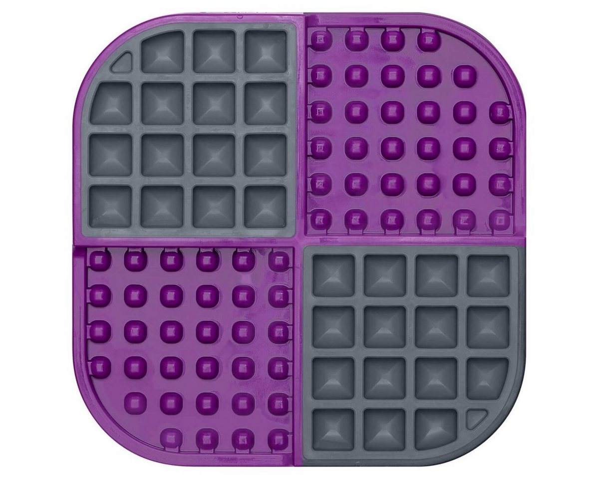 Thumbnail - LickiMat Antischlingnapf Slomo Cat purple