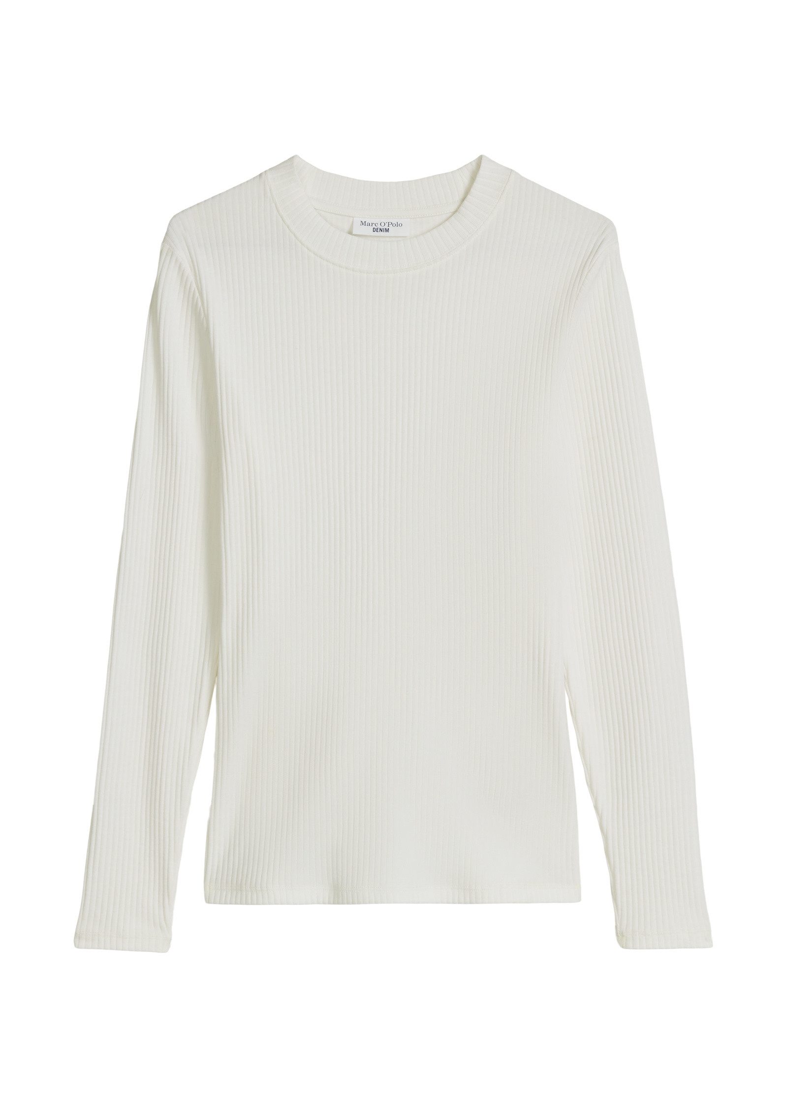 Marc O'Polo DENIM Langarmshirt aus Rippjersey