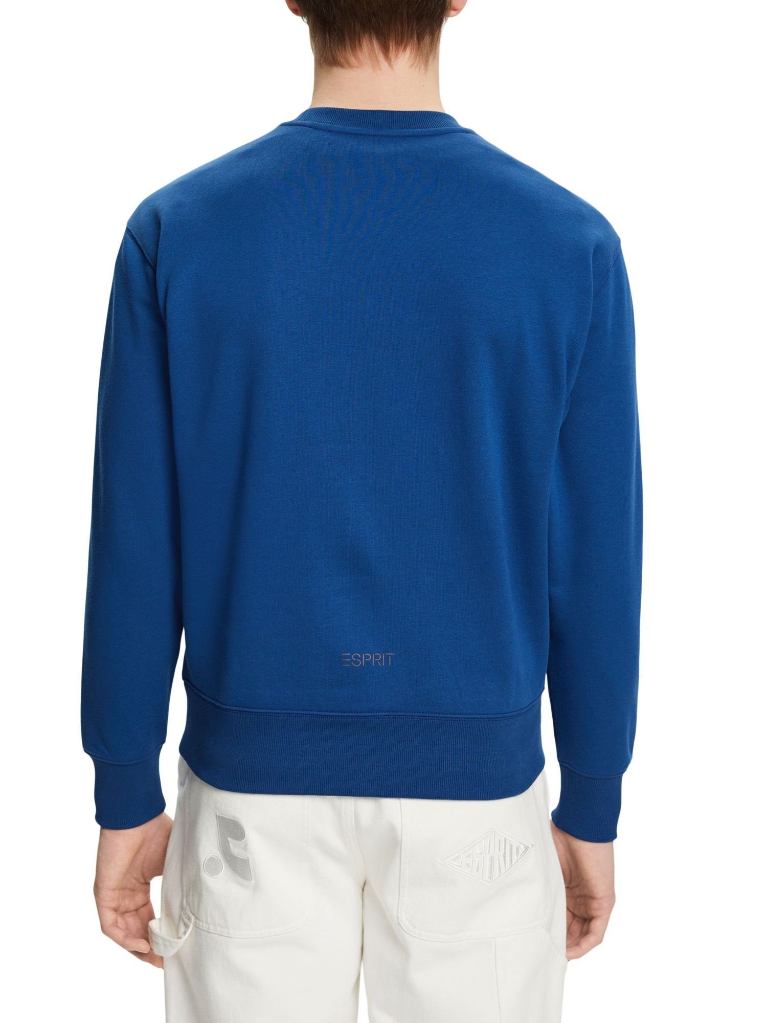Sweatshirt Delfinprint Sweatshirt BLUE kleinem BRIGHT Esprit mit (1-tlg)