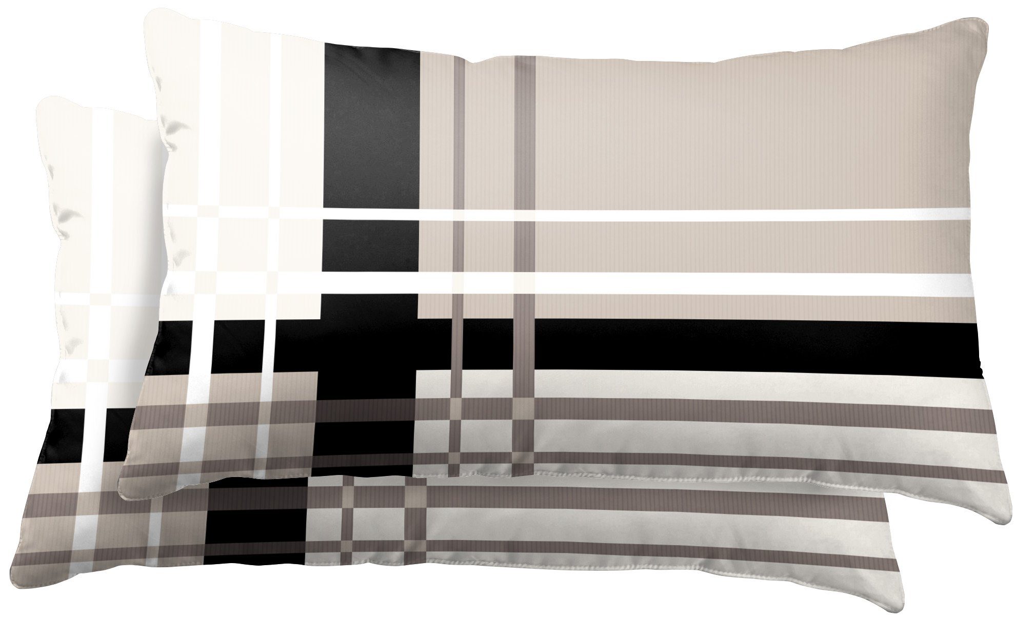 One Home Kissenbezug Adzo, (2 Stück), grafisch und gestreift, modern mit Re günstig online kaufen