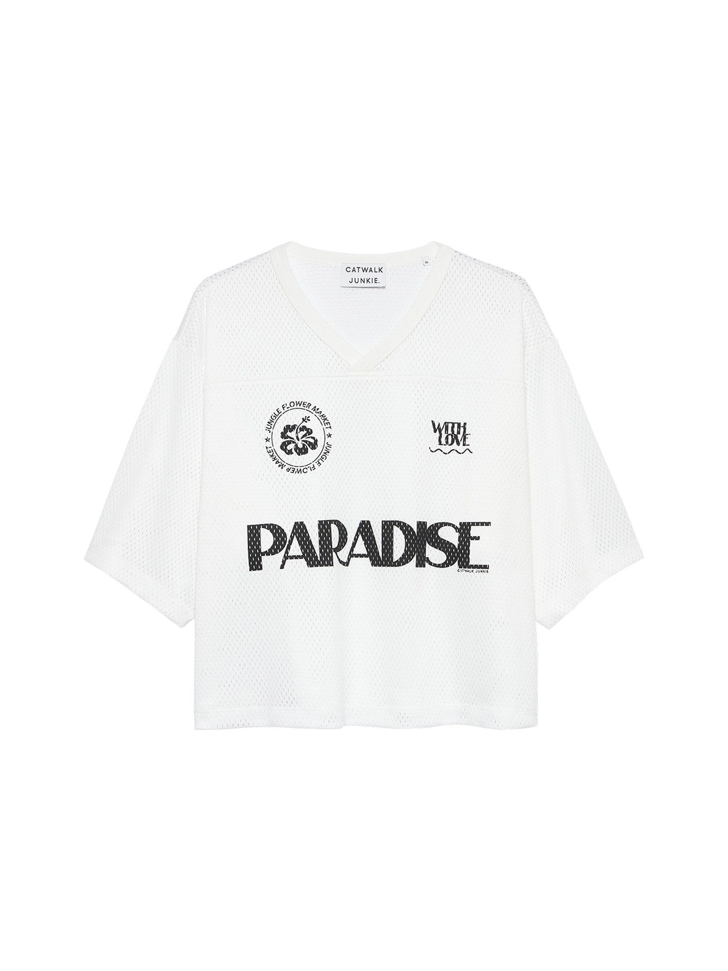 Catwalk Junkie Kurzarmshirt Football graphic jersey