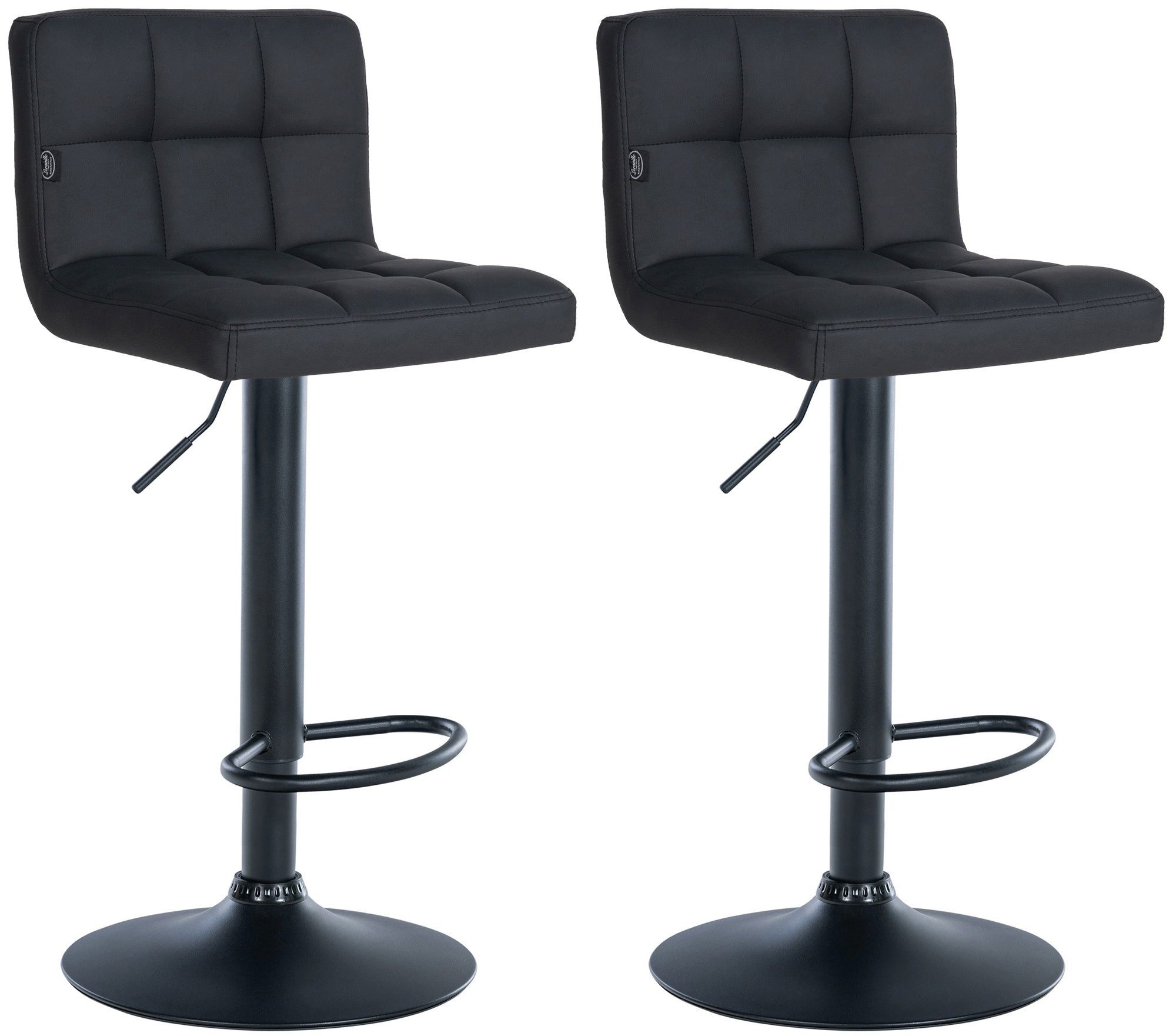 Bistrostuhl 2er Set Barhocker Feni Kunstleder