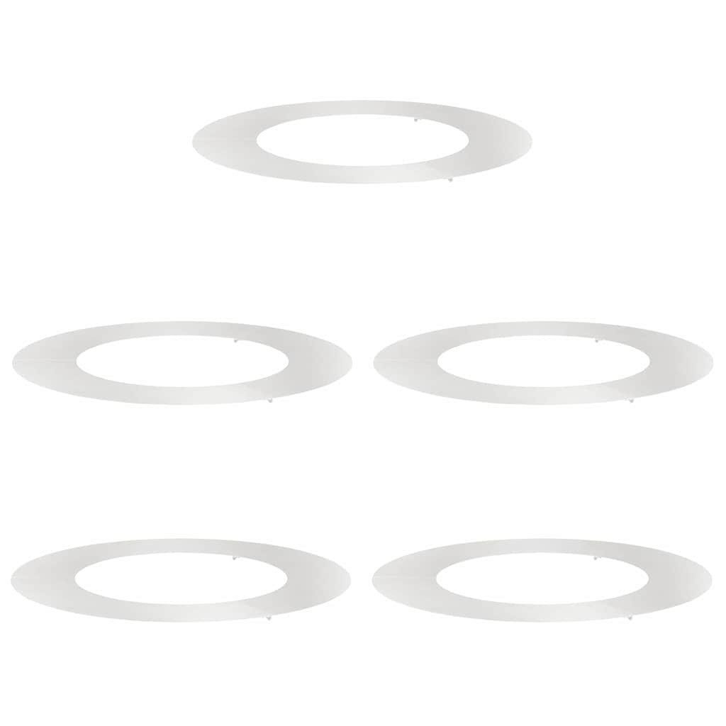 vidaXL Blumentopf Flache Baumringe 5 pcs günstig online kaufen