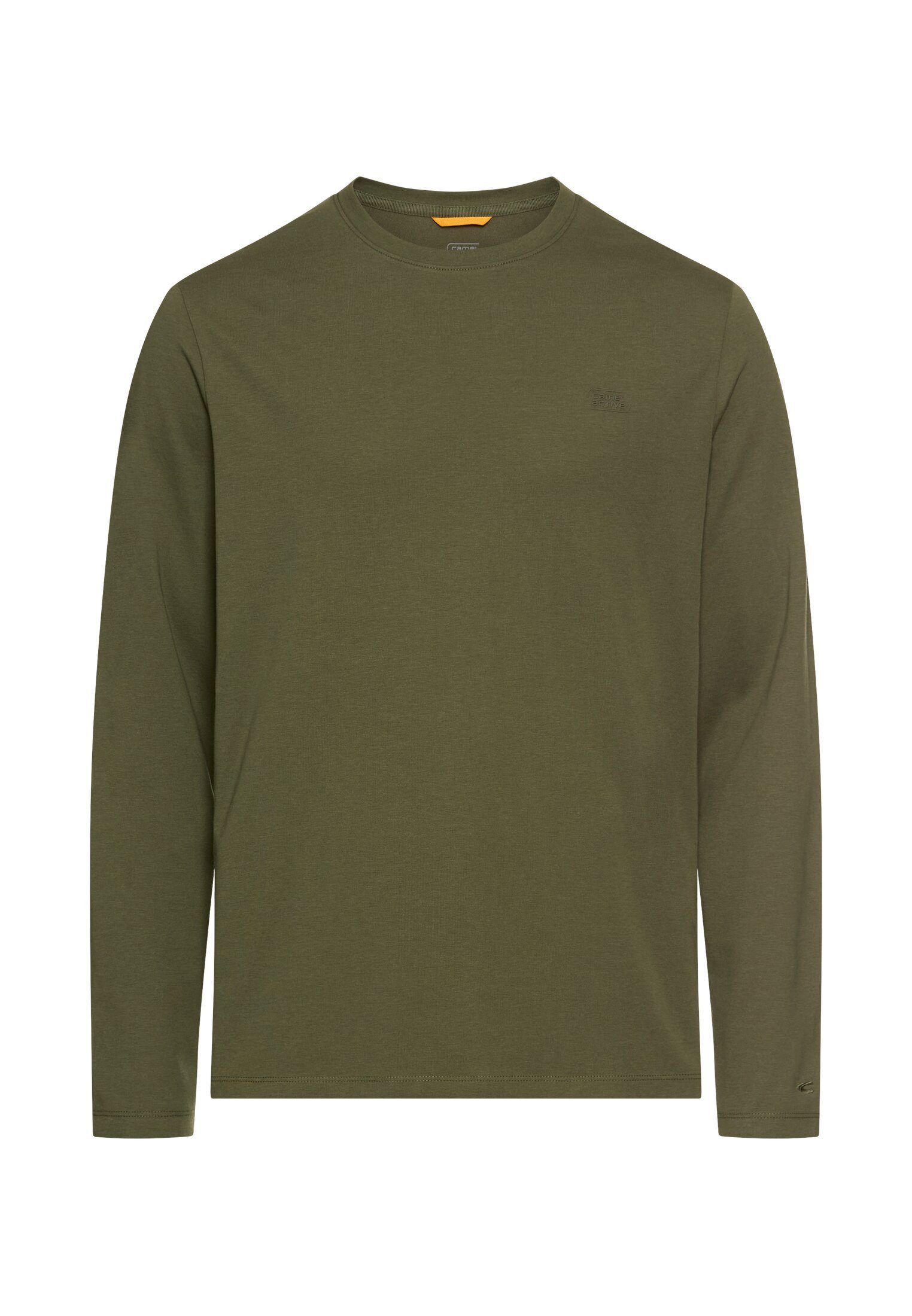 camel active Langarmshirt aus einem Baumwollmix günstig online kaufen