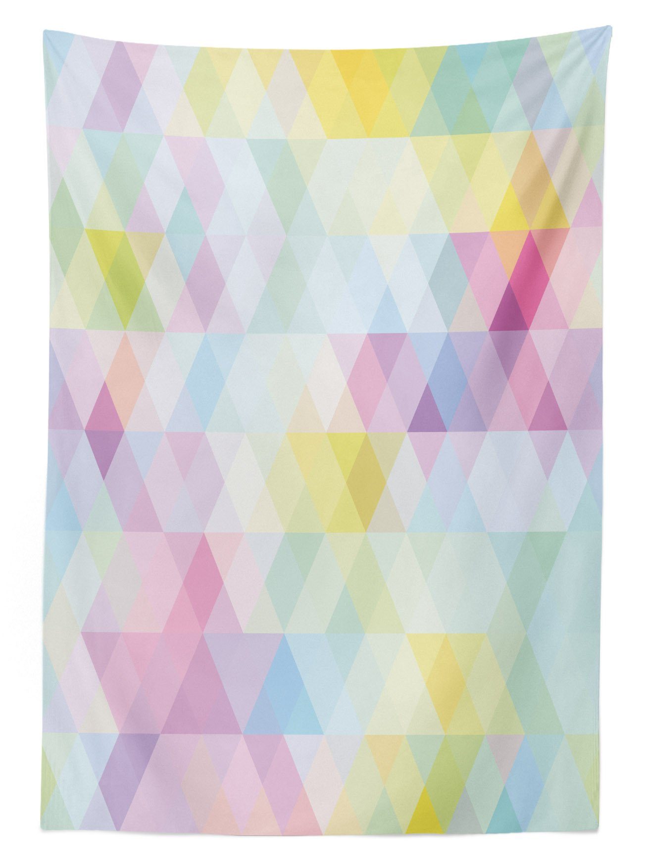 Rhombus Kunst Waschbar Farben, Für Abstrakt Geometrische Bereich Farbfest Tischdecke den Abakuhaus geeignet Klare Außen