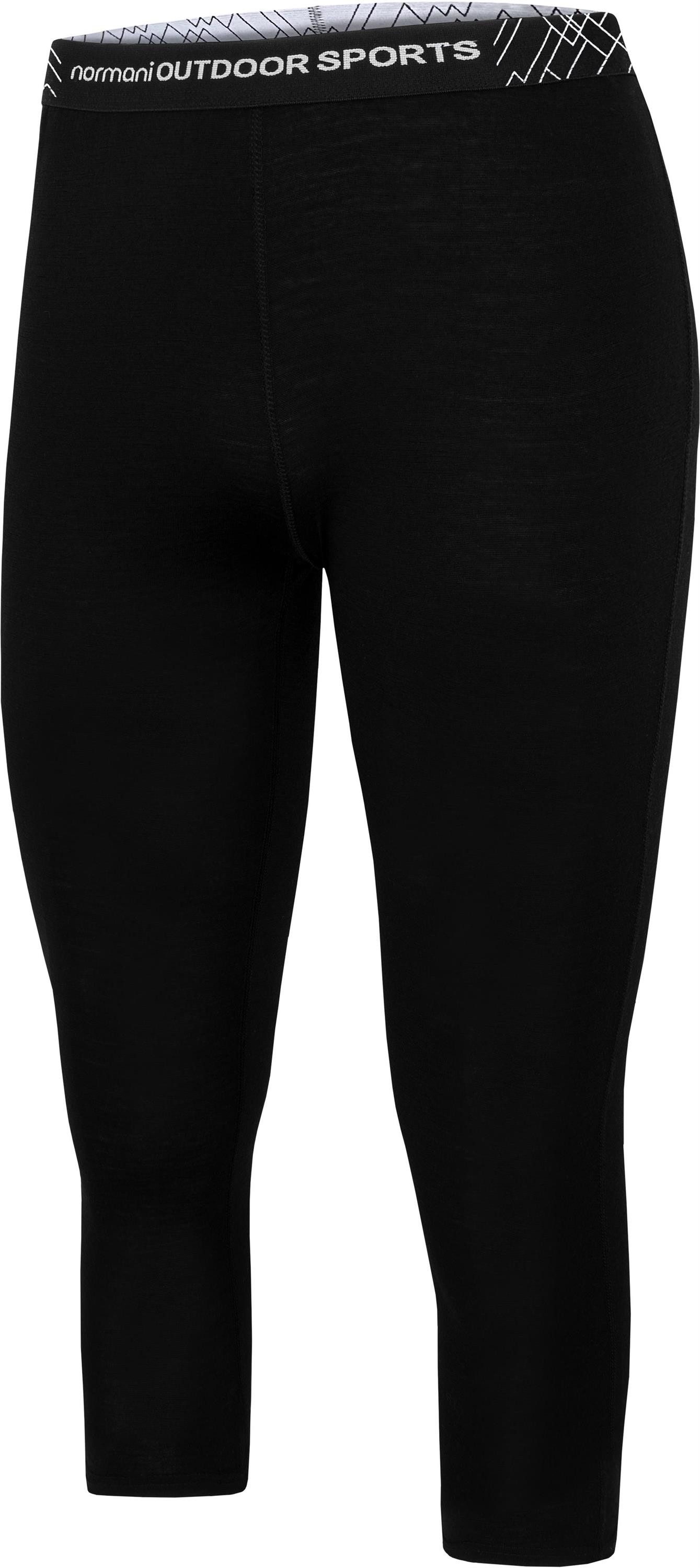 normani Thermohose Damen 3/4 Merino Unterhose Ballarat Kurze Damen Sommershorts Unterwäsche Unterhose aus 100% Merinowolle