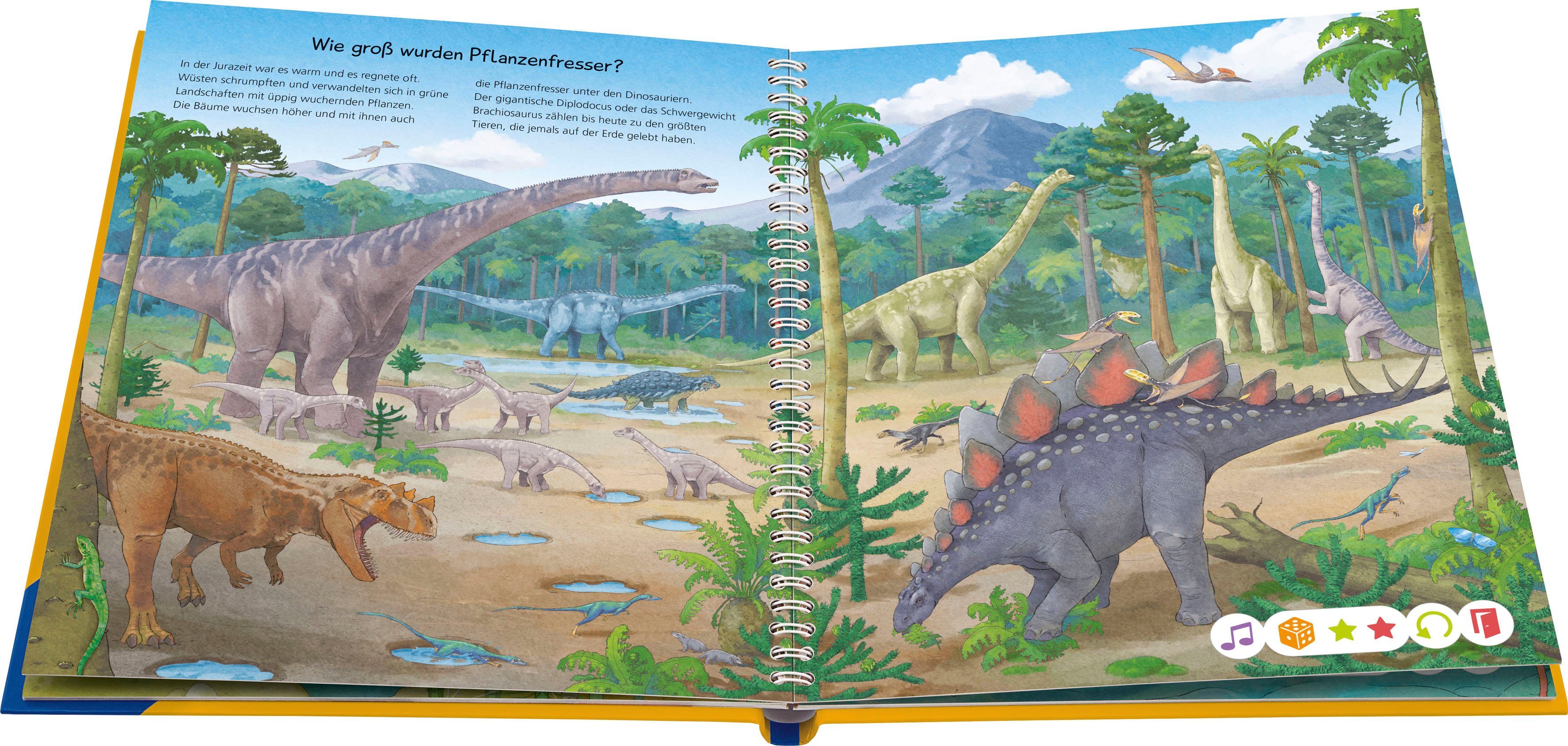 Ravensburger Kinderbuch tiptoi® Wir entdecken die Dinosaurier, Made in Germany