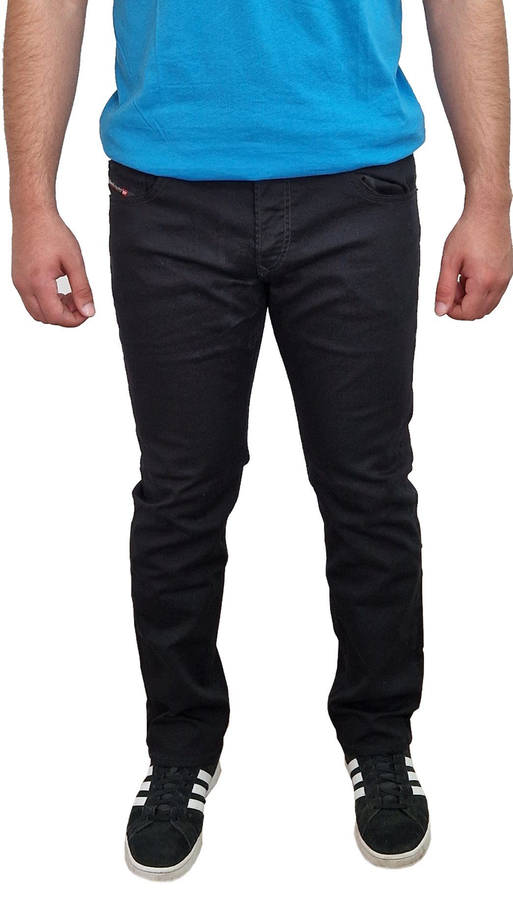 Großer Ausverkauf 2024! Diesel 5-Pocket-Jeans Diesel Herren SAFADO-X Slim-Straight-Fit, Uni - Basic, 0688H Jeans