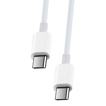 COFI 1453 1m 100W Ladekabel USB-C - USB-C Datenkabel Handy-Ladekabel Weiß USB-Kabel