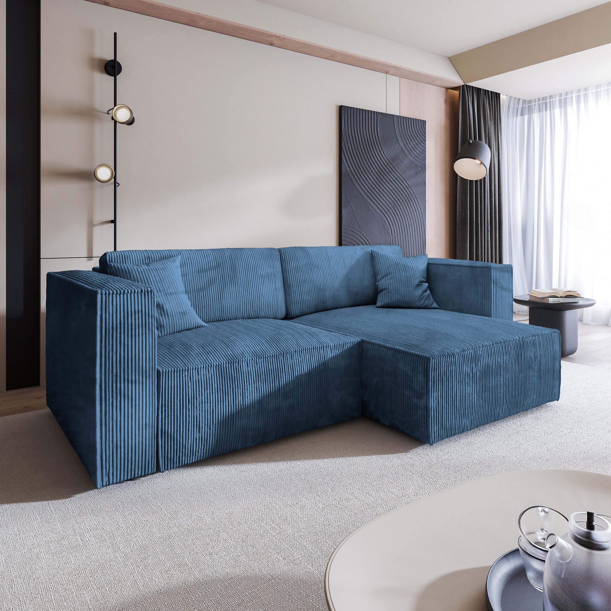 Masseno Ecksofa NERIO mit Schlaffunktion L-Form, günstig online kaufen