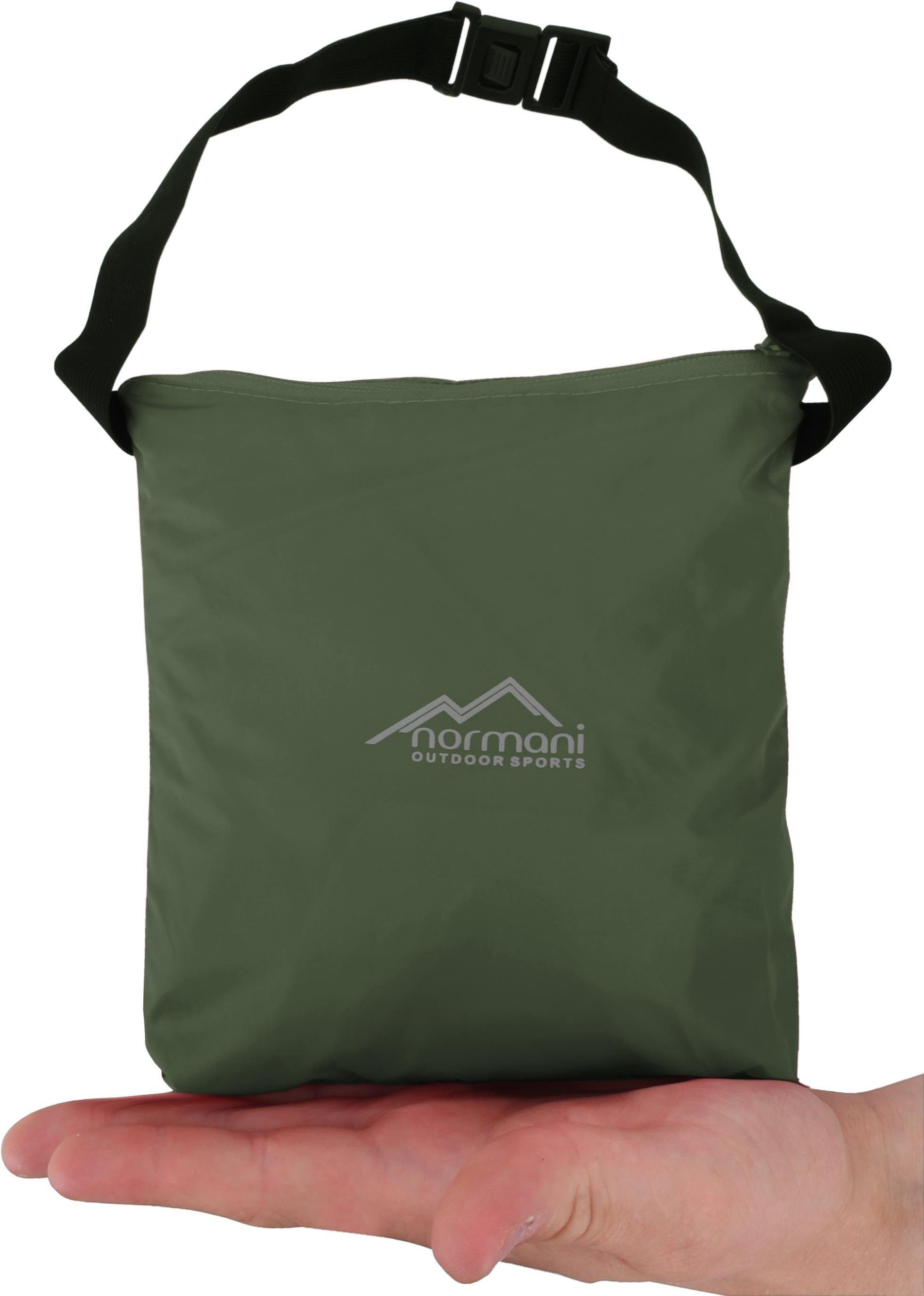 normani Regenponcho Unisex Regenponcho wasserdicht Cherrapunji mit Kapuze - 12000 mm Wassersäule - 3M™-Reflektor – Bild 4 von 5