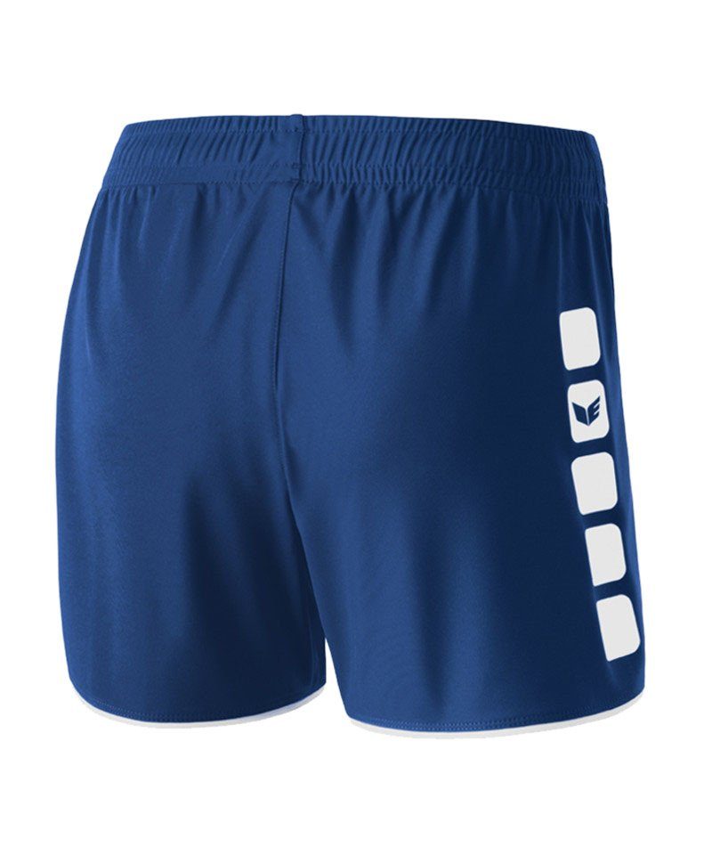Short 5-Cubes Erima Sporthose Damen blauweissblau
