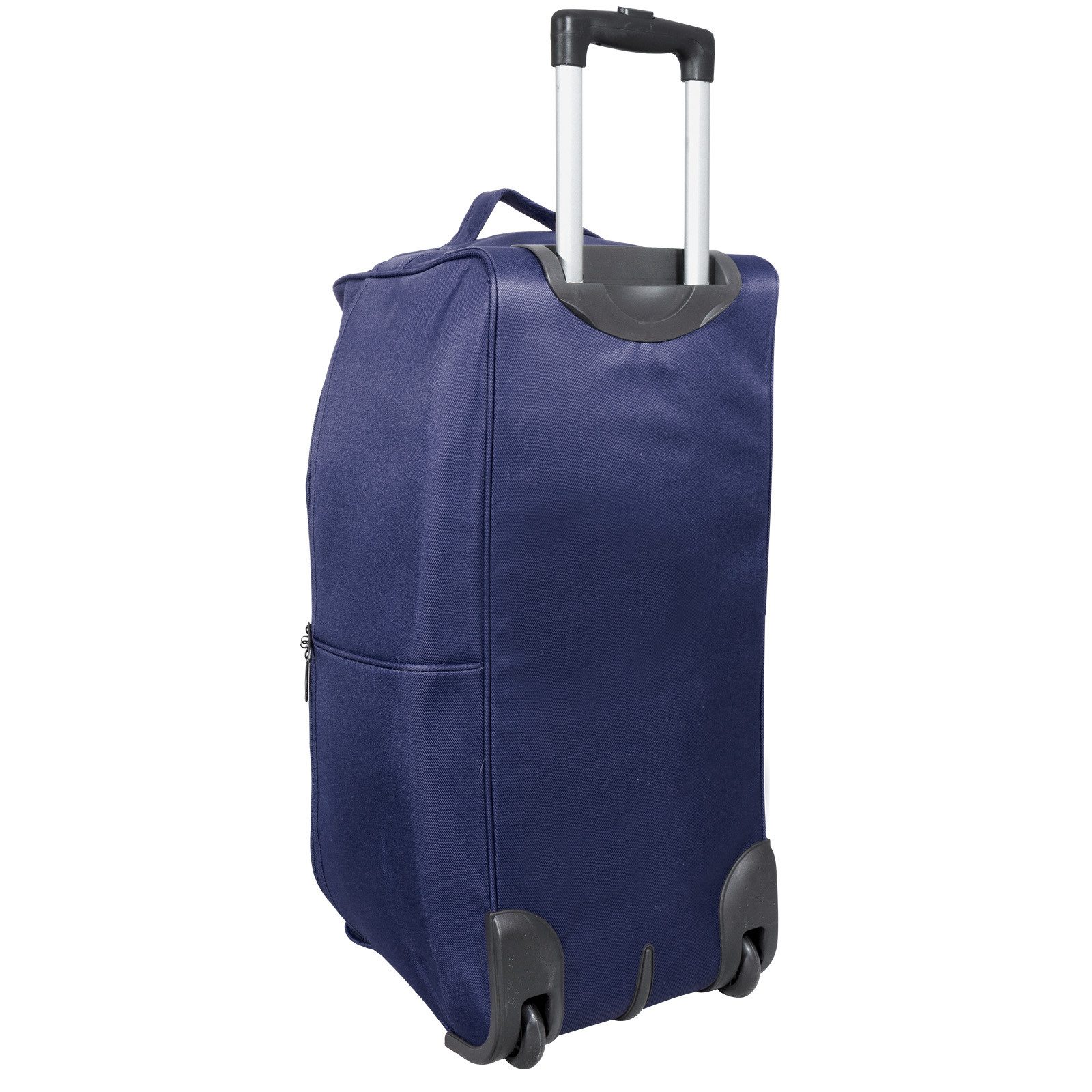 Trendyshop365 Reisetasche Brooklyn (Trolley, 1-tlg., 65x35x30cm, 70 Liter, leichte XL Tasche für Damen und Herren), mit Trolleygriff und 2 Rollen