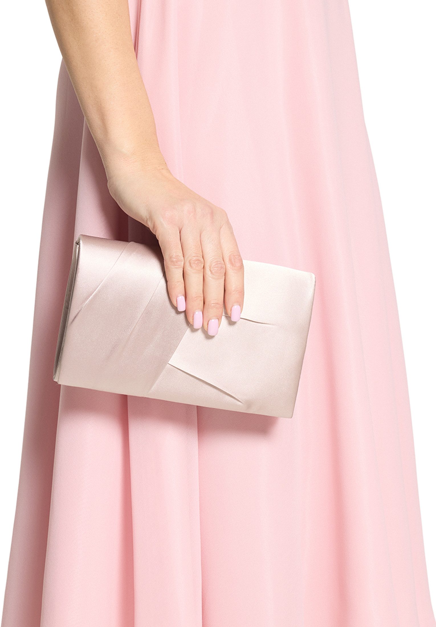 Vera Mont Abendtasche Damen unifarben, Falten