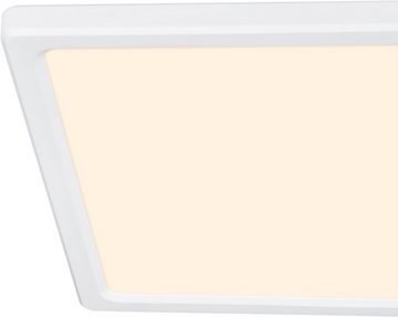 Nordlux LED Deckenleuchte OJA, LED fest integriert, Warmweiß, inkl. 22W LED, 2400 Lumen, IP54