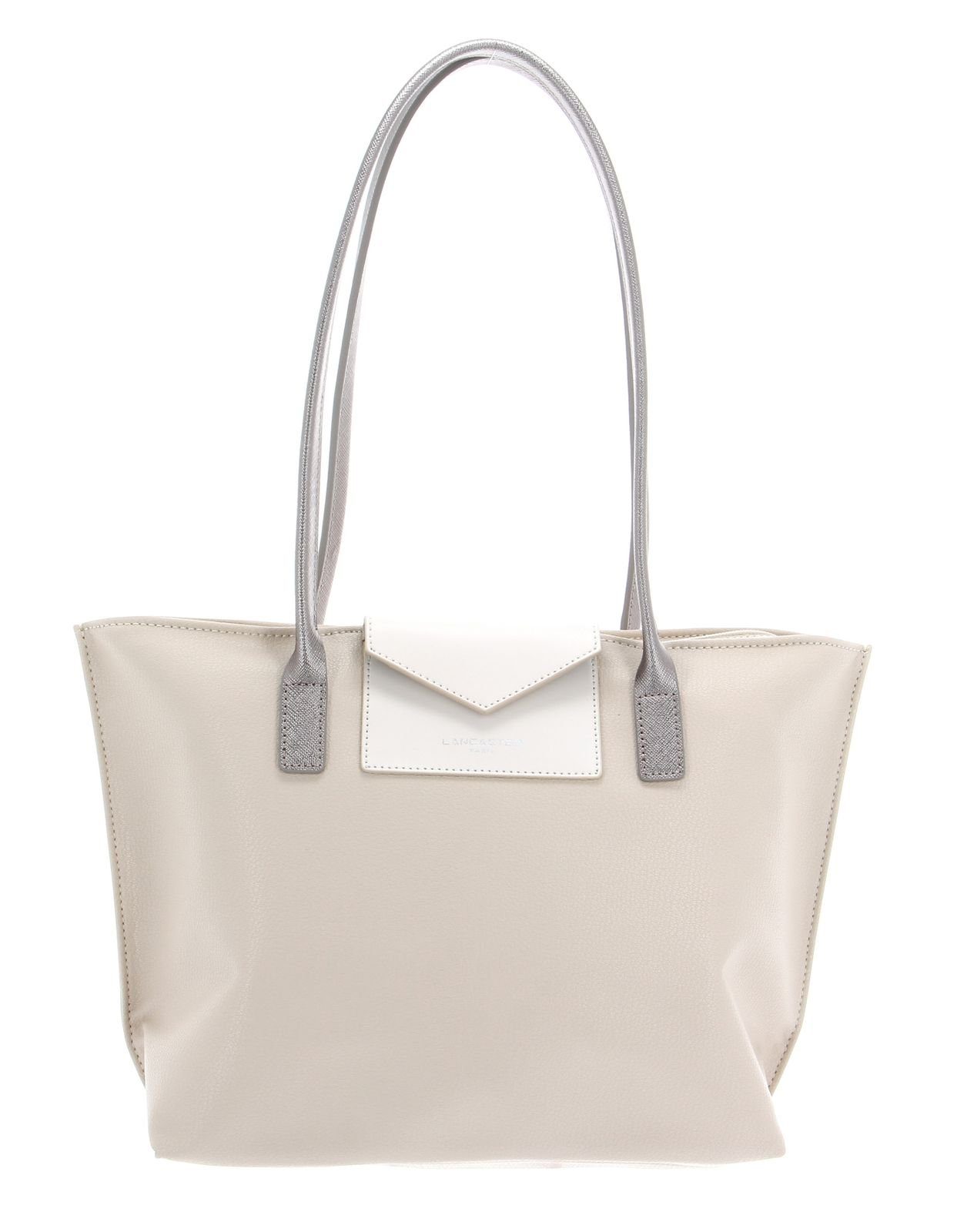 LANCASTER Shopper Maya Beige - Ecru - Or rose