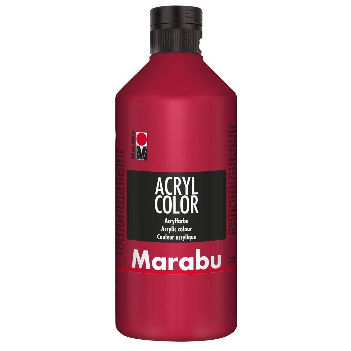 Marabu Acrylfarbe Marabu Acryl Color karminrot 500ml