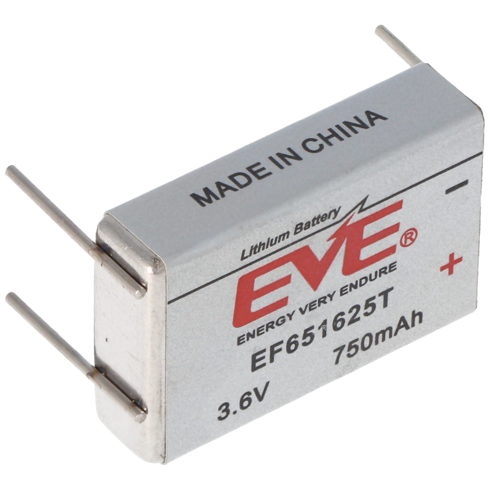 EVE EF651625T EVE Lithium-thionyl Chloride Li-SOCl2 Battery Batterie