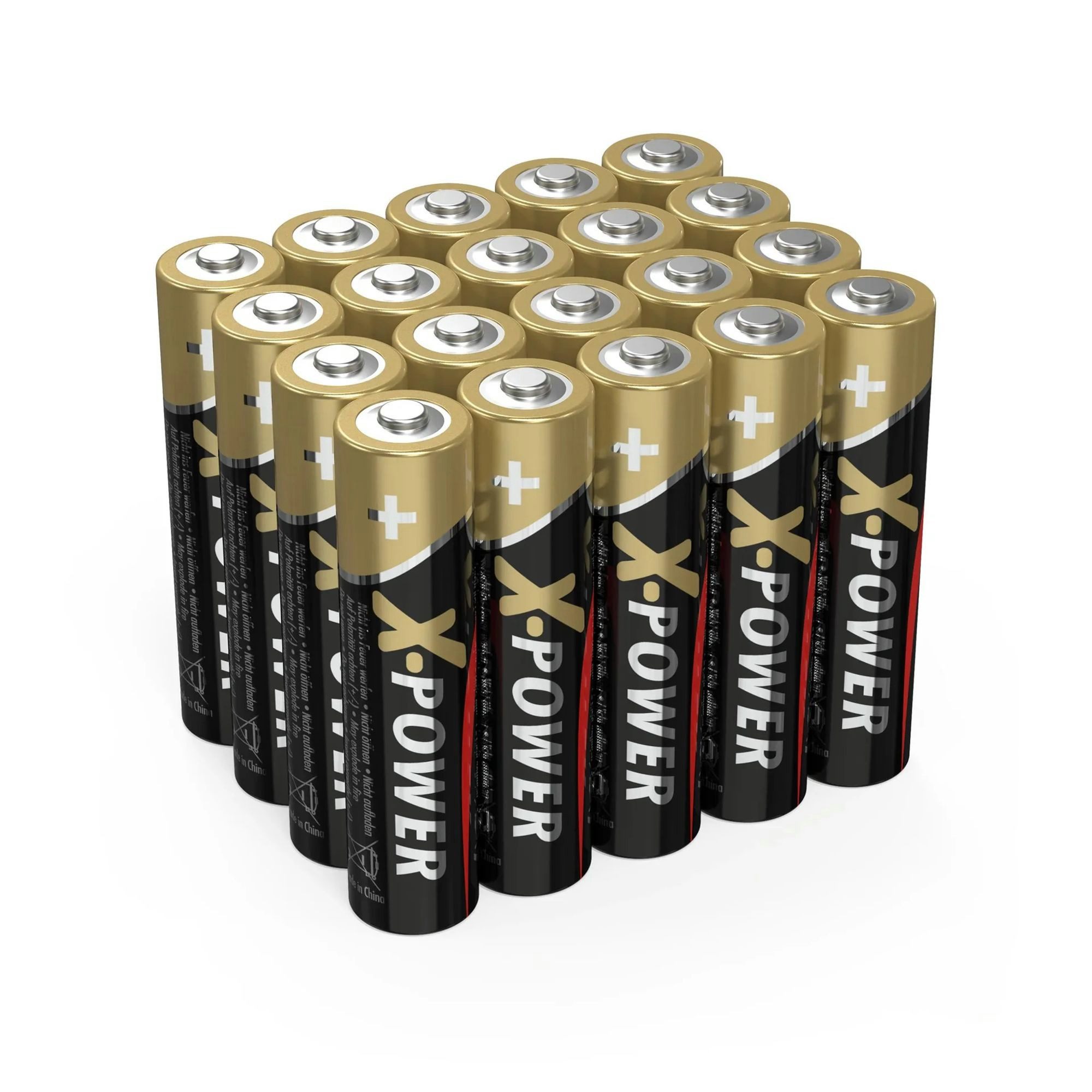 Westfalia Werkzeug Alkaline AAA Batterien 20 Stk Batterie