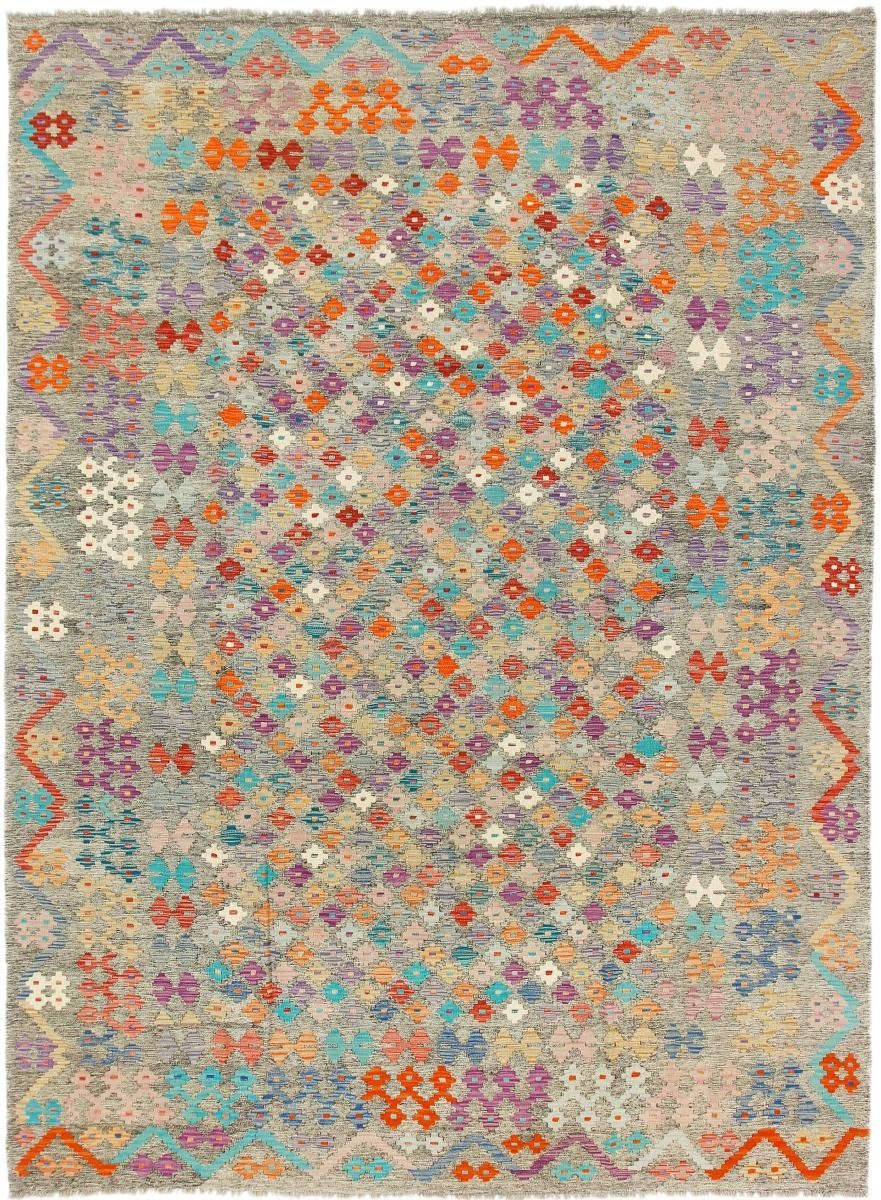 Orientteppich Kelim Afghan Heritage 257x342 Handgewebter Moderner Orientteppich, Nain Trading, rechteckig, Höhe: 3 mm