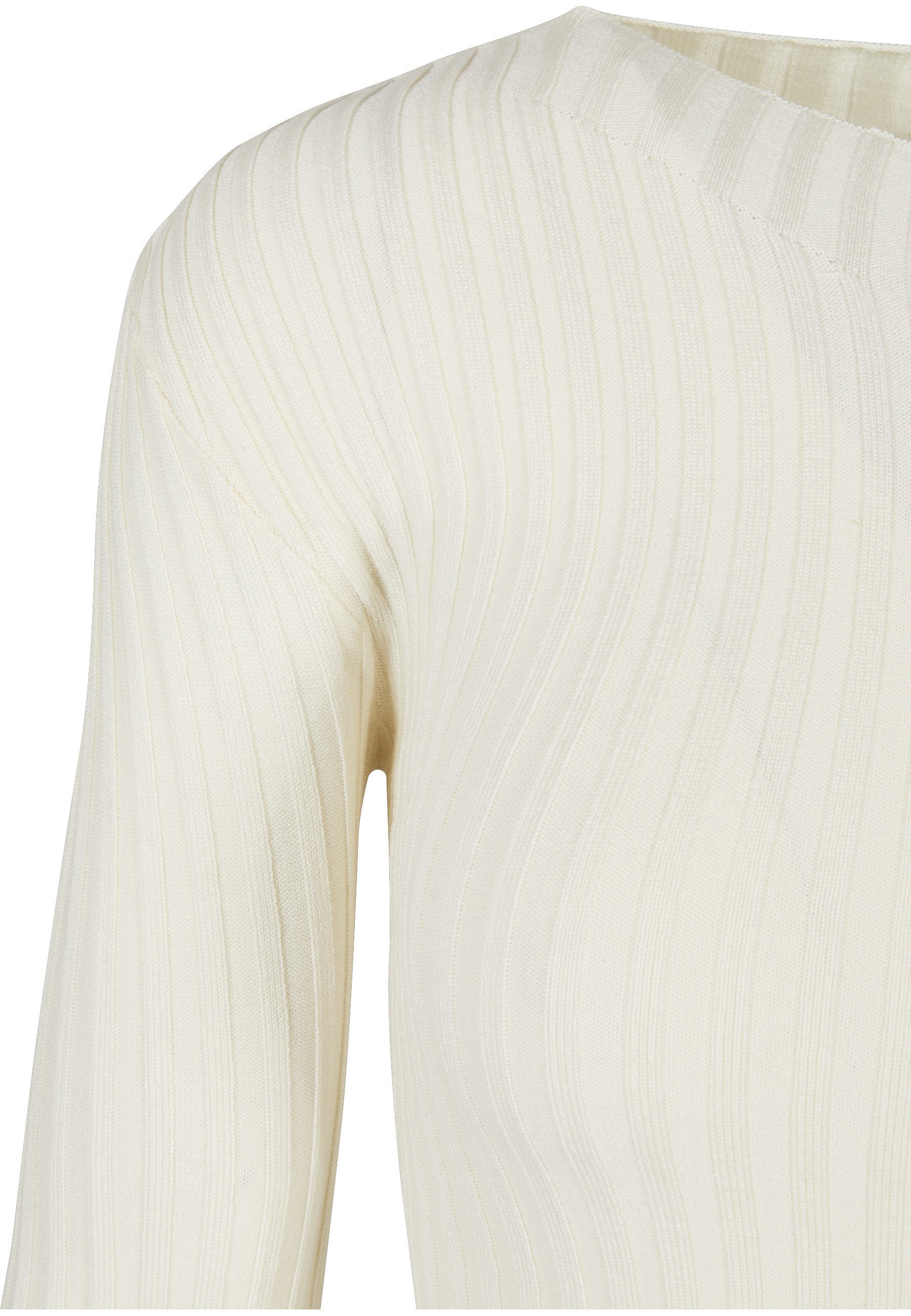 URBAN CLASSICS Sweater Urban Classics Damen Ladies Short Rib Knit Twisted Back Sweater (1-tlg)