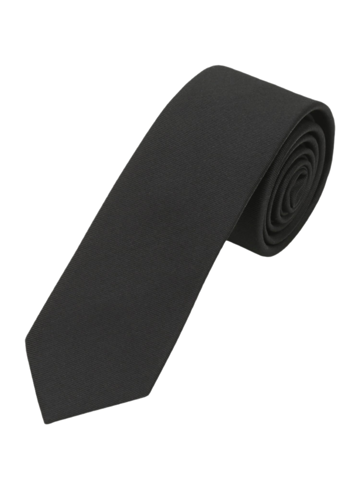 Prince Bowtie Krawatte schwarz,Business,Seide,Unifarben