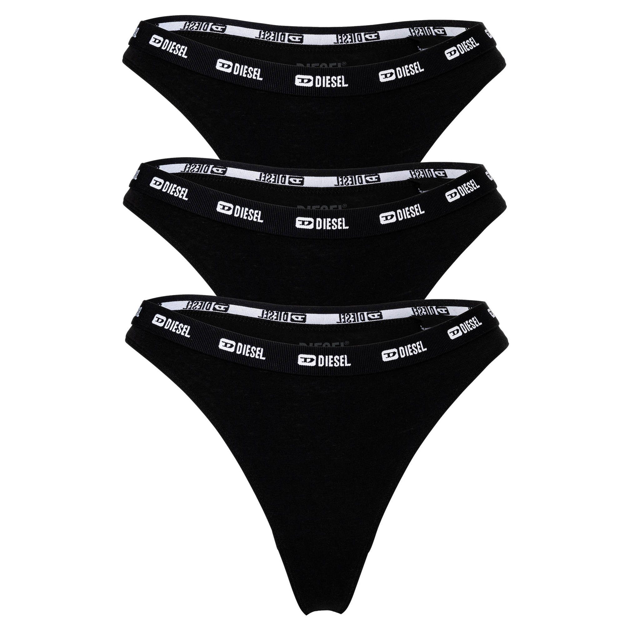 String Damen String 3er Pack Baumwolle STARS-UTLT-3PACK