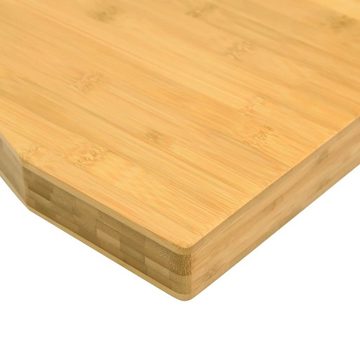 vidaXL Schreibtisch Schreibtischplatte 100x50x4 cm Bambus