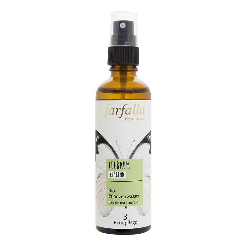 Farfalla Essentials AG Gesichtswasser Bio-Pflanzenwasser - Teebaum 75ml