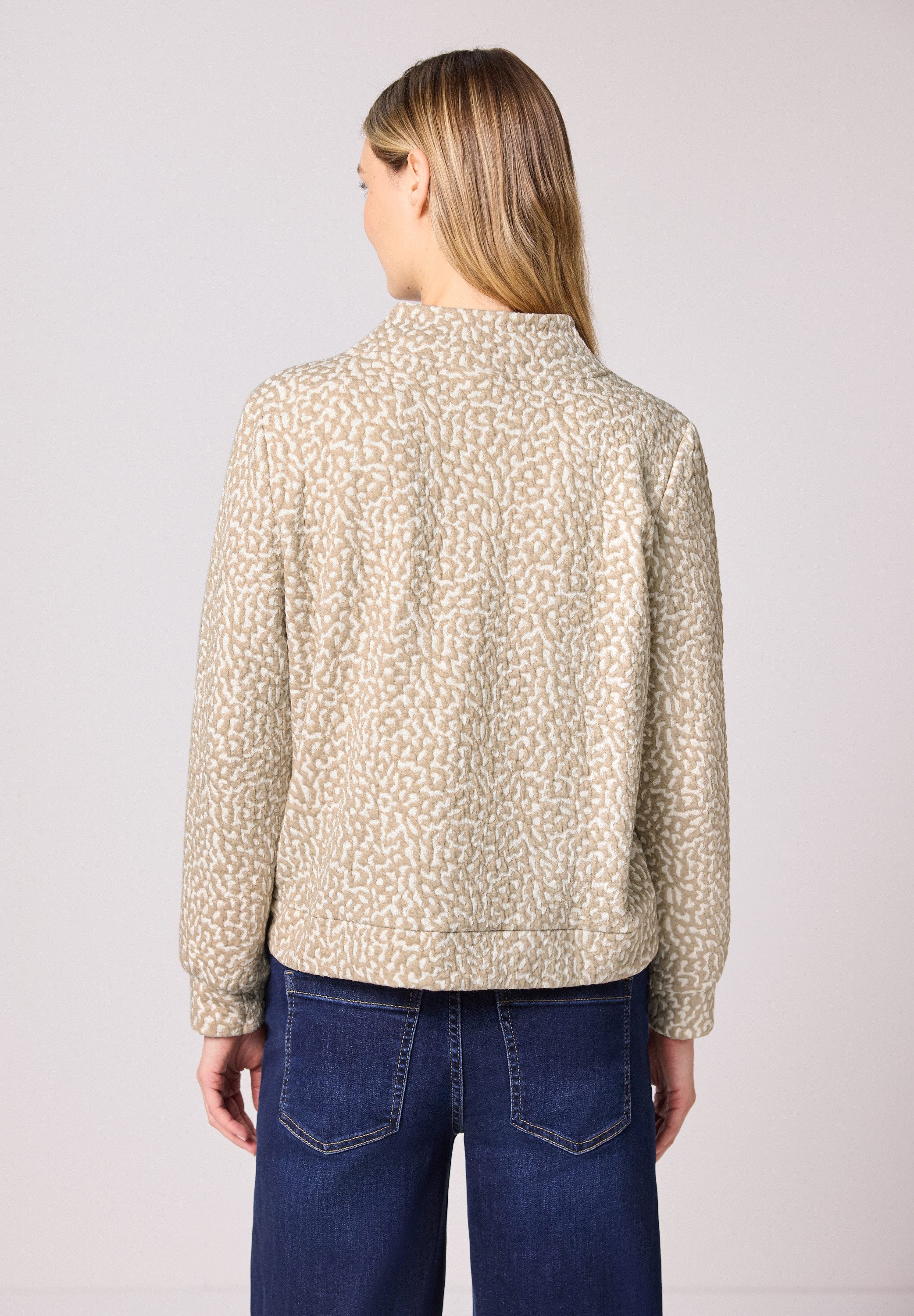 STREET ONE Cardigan mit Struktur-Muster