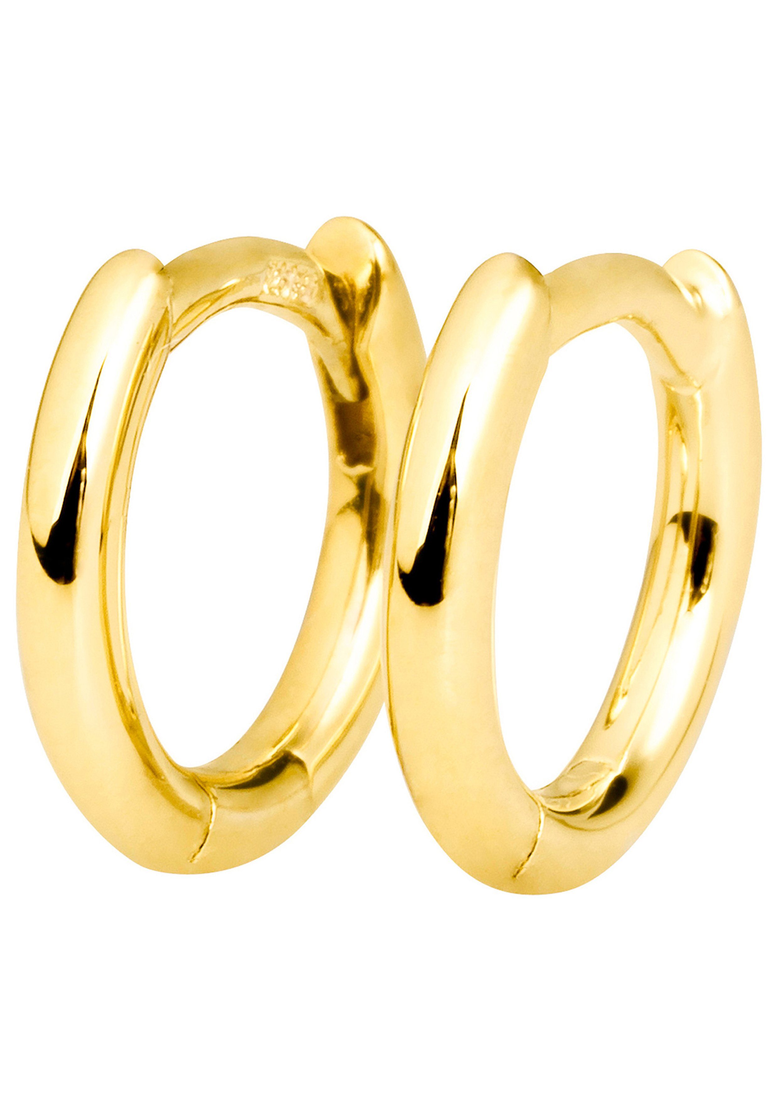 JOBO Paar Creolen, 585 Gold 10 günstig online kaufen