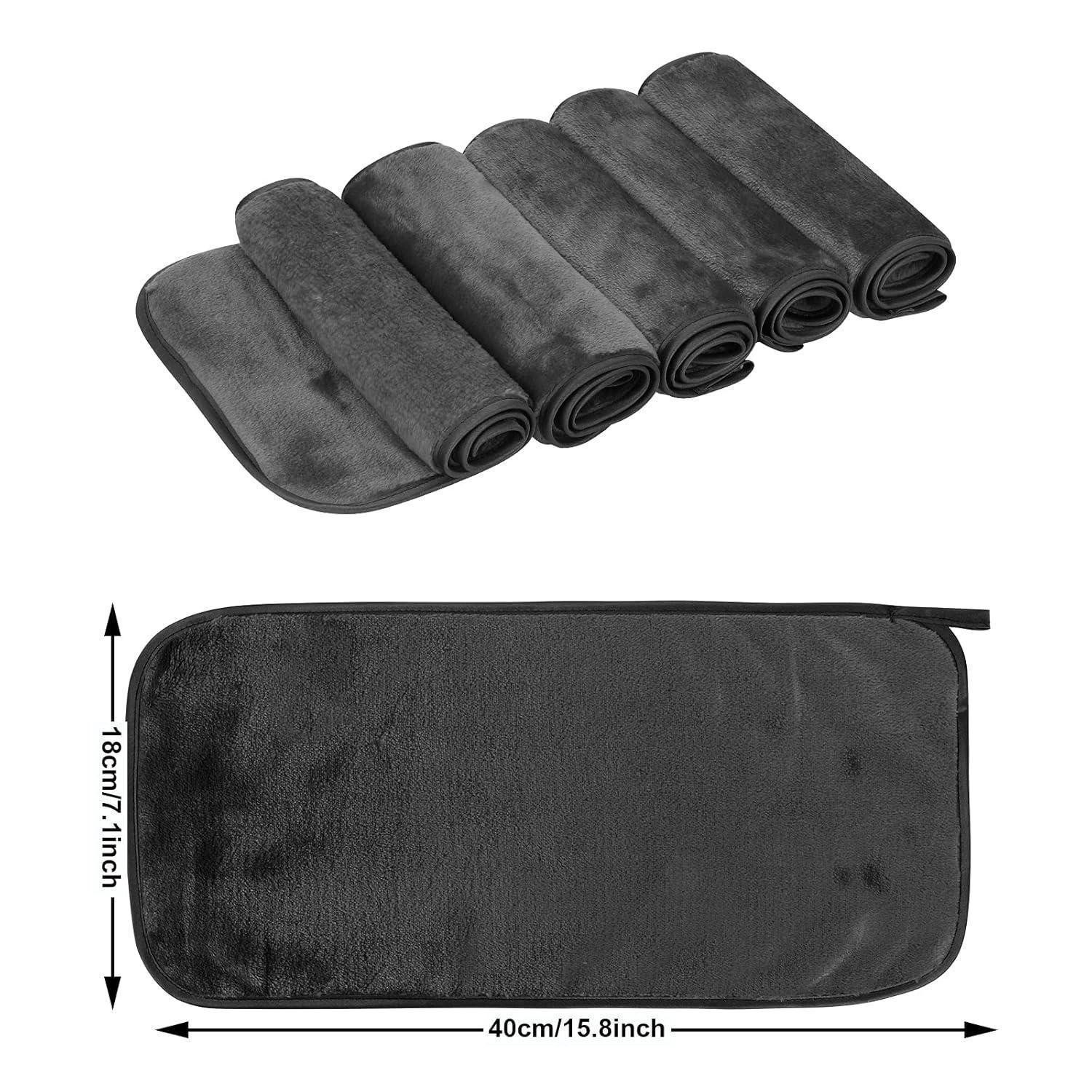 PHOGARY Gesichtsreinigungstücher Abschminktücher Mikrofaser 5 Stück, Make-Up Entferner