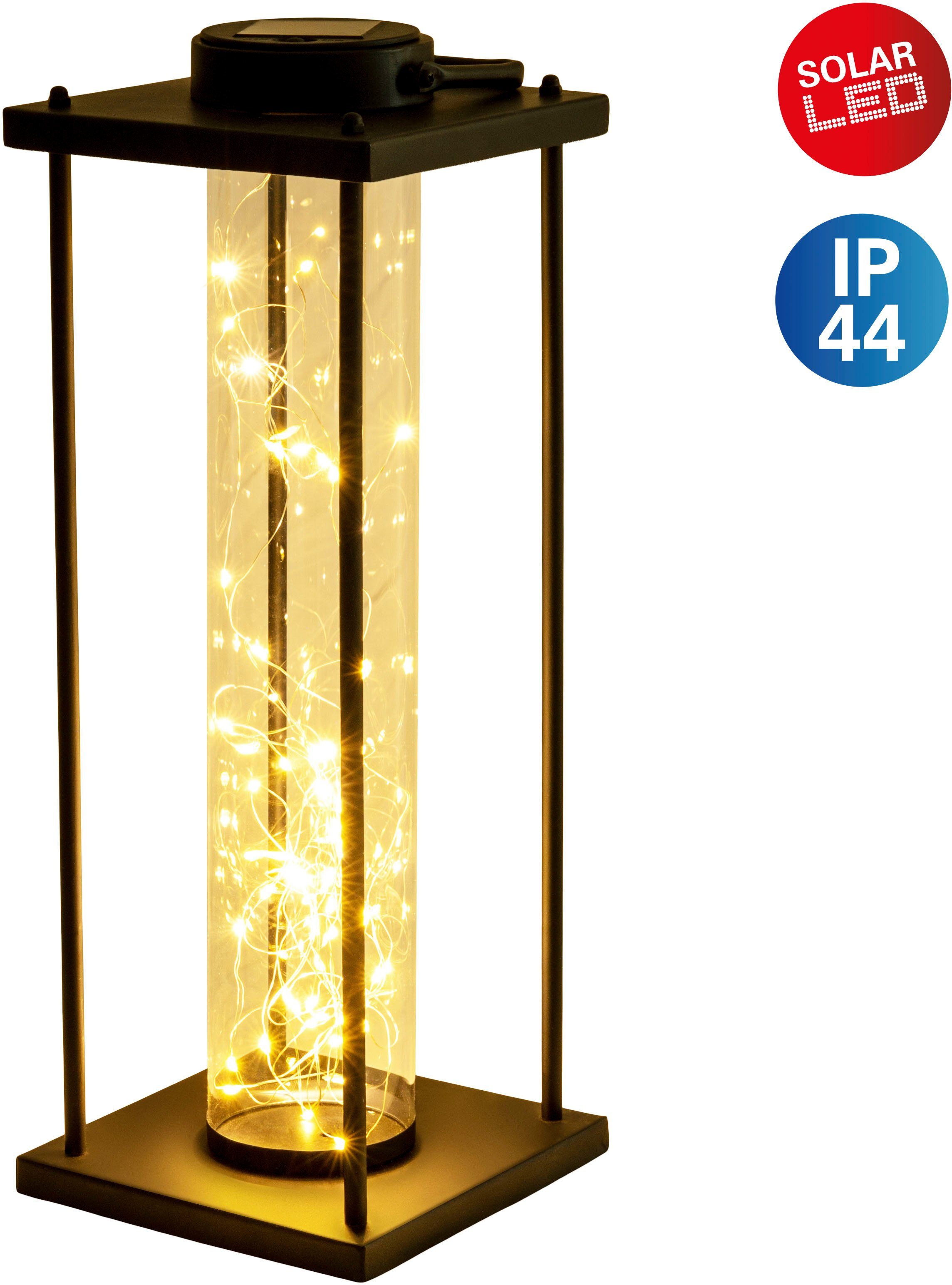 Auktion niedrigster Preis warmweiß fest integriert, Fairylight, LED rechteckig, LED Warmweiß, Kunststoffzylinder näve Gestell Solarleuchte LED Lichterdraht mit