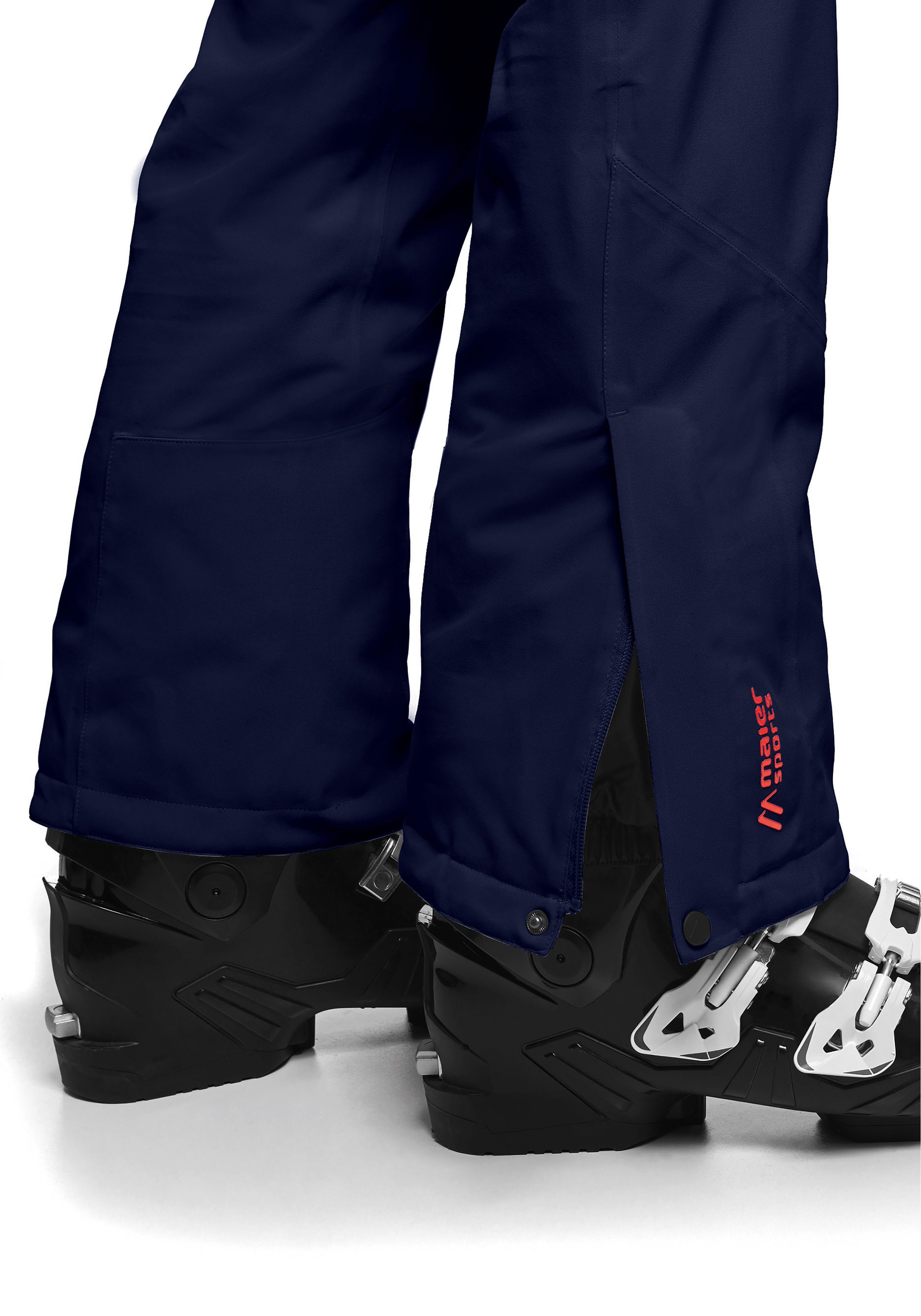 Maier Sports Skihose dunkelblau Coral Skihose Pants schlanker Silhouette sportliche in Feminin