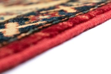 Wollteppich Kazak Teppich handgeknüpft rot, morgenland, rechteckig, Höhe: 6 mm