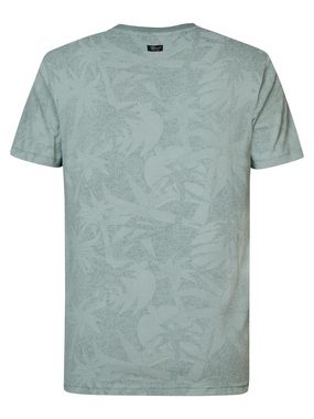 Petrol Industries T-Shirt - Tropisches Shirt Lowside - Men T-Shirt SS AOP - Shirt kurzarm