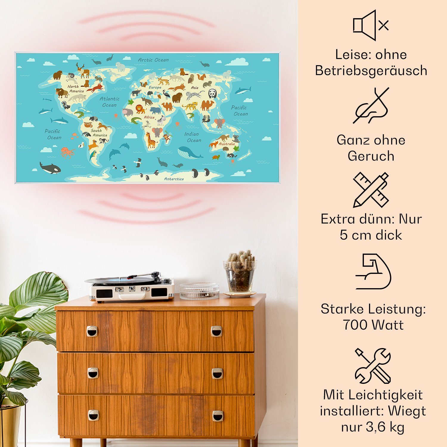 Klarstein Heizkörper Wonderwall Air Art Smart günstig online kaufen