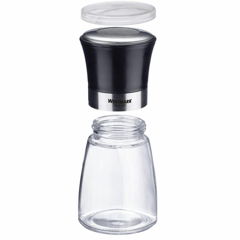 WESTMARK Zuckerstreuer für Puderzucker »Blacky« mit Aromadeckel, 190 ml