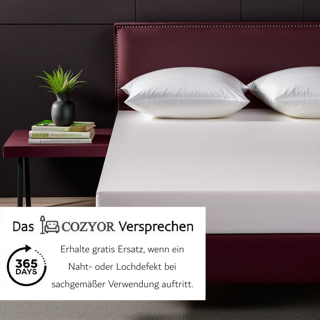 Cozyor Spannbettlaken 2er Set weich 90x190, günstig online kaufen