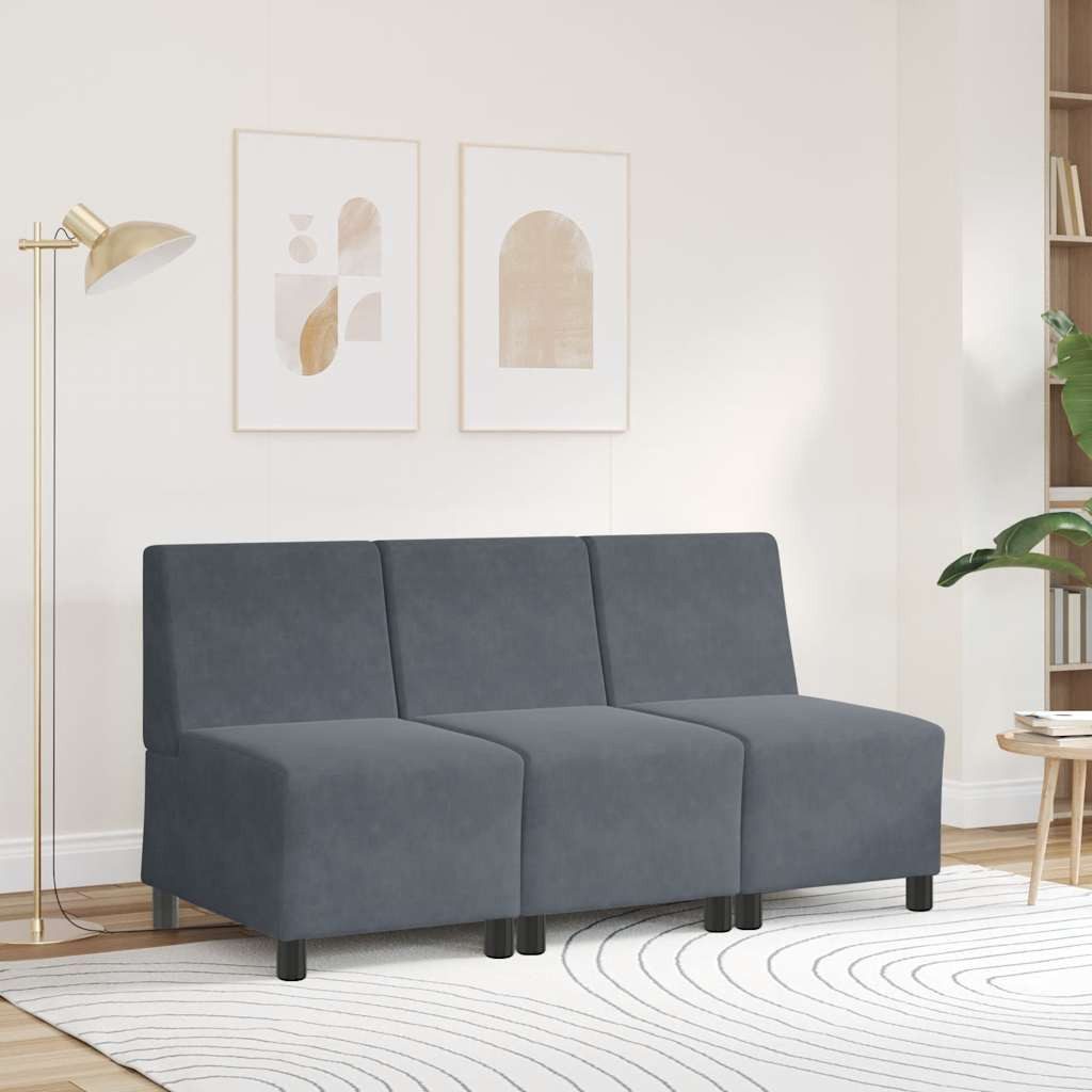 vidaXL Sofa Modulares Sofa ohne Armlehnen günstig online kaufen