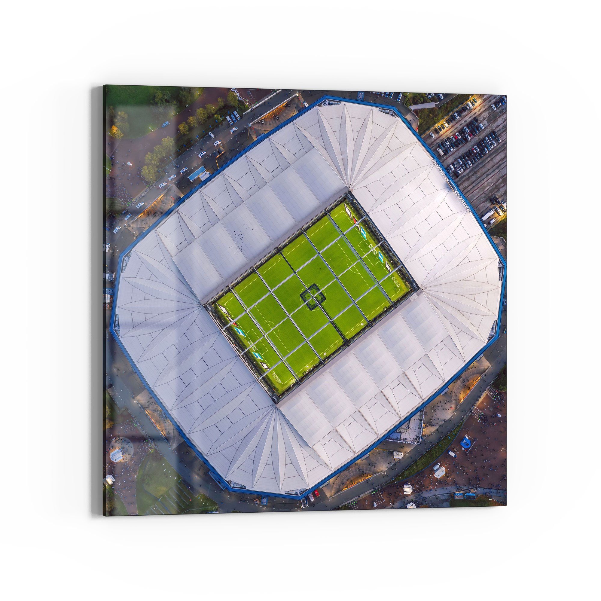 DEQORI Glasbild 'Veltins Arena, Schalke', 'Veltins Arena, Schalke', Glas Wa günstig online kaufen