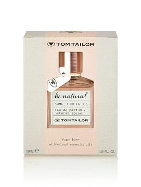 TOM TAILOR Eau de Parfum be natural Damen Parfüm EdP Natural Spray 30ml