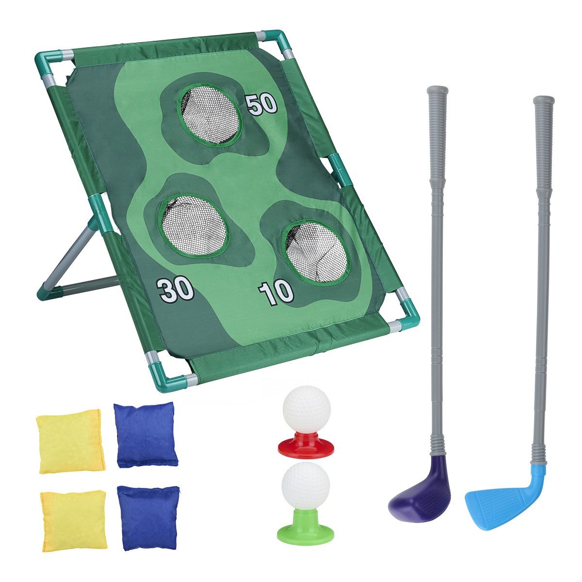 Eddy Toys Minigolf-Set Eddy Toys Minigolf Wurfspiel 2-in-1